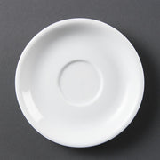 Olympia Whiteware Cappuccino Saucer - 7oz (Box 12) - Hospitality Connect