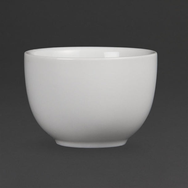 Olympia Whiteware Chinese Tea Cup - 70mm 2 3/4" 110ml 3.9oz (Box 12) - Hospitality Connect