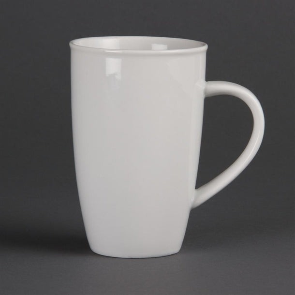 Olympia Whiteware Latte Mug - 400ml 14oz (Box 6) - Hospitality Connect