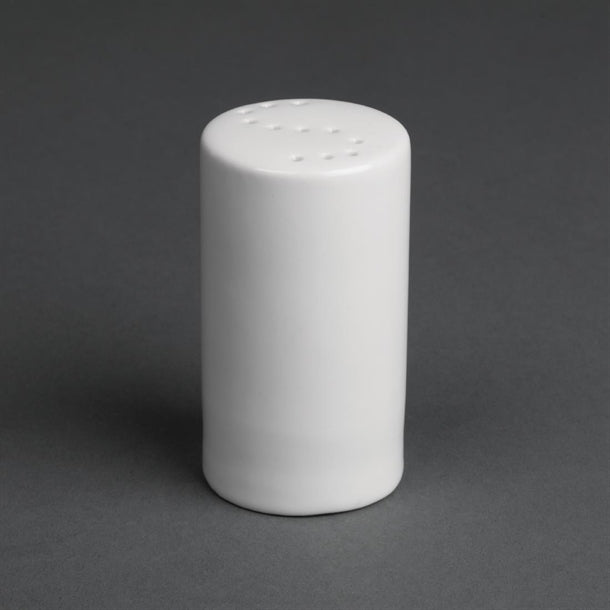 Olympia Whiteware Salt Shaker - 80mm (Box 12) - Hospitality Connect
