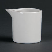 Olympia Whiteware Milk/Cream Jug - 50x55mm 2oz (Box 6) - Hospitality Connect