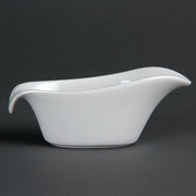Olympia Whiteware Gravy Boat - 85ml 3oz 140mm (Box 6) - Hospitality Connect