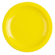 Olympia Kristallon Polycarbonate Plate Yellow - 230mm 9" (Box 12) - Hospitality Connect