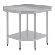 Vogue Corner Unit St/St - 960x800x600mm 37 3/4 x31 1/2 x23 1/2" - Hospitality Connect