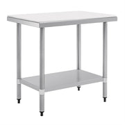 Vogue St/St Cutting Board Table - 900x600x900mm - Hospitality Connect