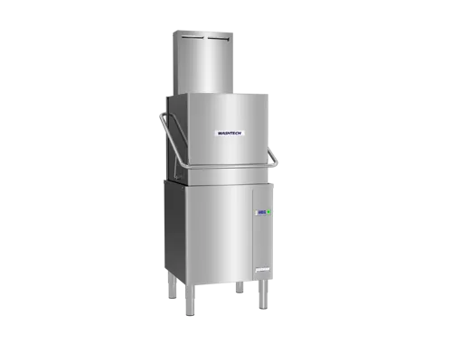 Washtech Professional Passthrough Dishwasher with Heat Condensing Unit - 500mm Rack M2C.