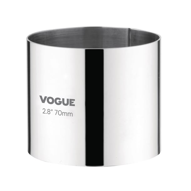Vogue Mousse Ring St/St - 70x60mm 2 3/4x2 1/4" - Hospitality Connect