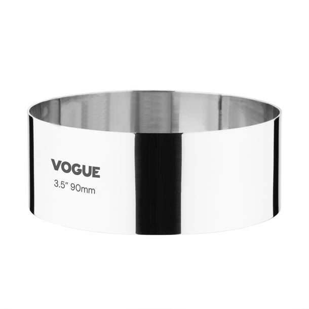 Vogue Mousse Ring St/St - 90x35mm 3 1/2x1 1/4" - Hospitality Connect