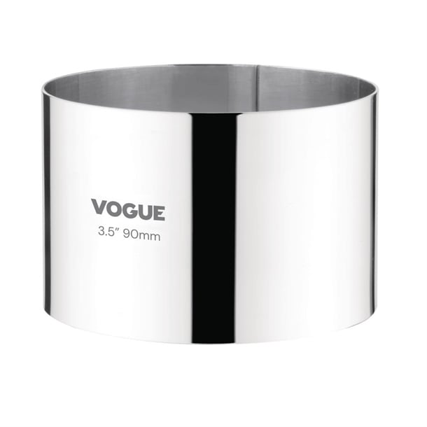 Vogue Mousse Ring St/St - 90x60mm 3 1/2x2 1/4" - Hospitality Connect