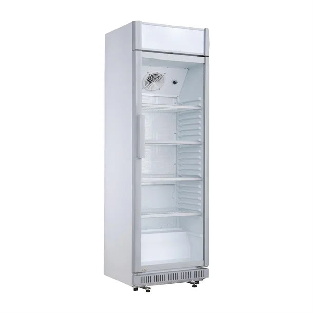Polar C-Series Upright Display Cooler with Light Box - 346Ltr CC064-A - Hospitality Connect