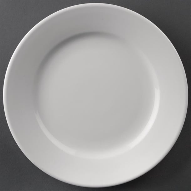 EDLP - Olympia Athena Wide Rimmed Plate - 280mm 11" (Box 6)