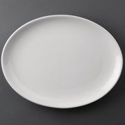 EDLP - Olympia Athena Oval Coupe Plate - 305x241mm 12x9 1/2" (Box 6)