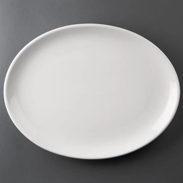 Olympia Athena Oval Coupe Plates (Box 12) - Hospitality Connect