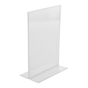 Olympia Menu Holder A4 Portrait Acrylic - Hospitality Connect