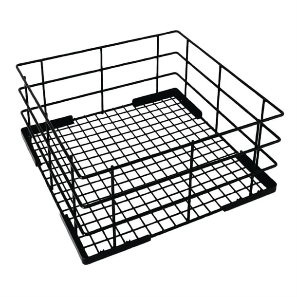 Vogue Wire High Sided Glass Basket - 180x500x500mm