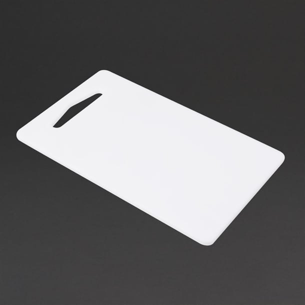 Low Density Cutting Board White - 150x250x6mm 6x10x1/4"