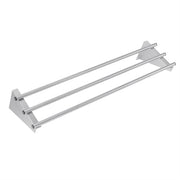 Vogue St/St Tubular Wall Shelf - 1200(w) x 300(d)mm - Hospitality Connect