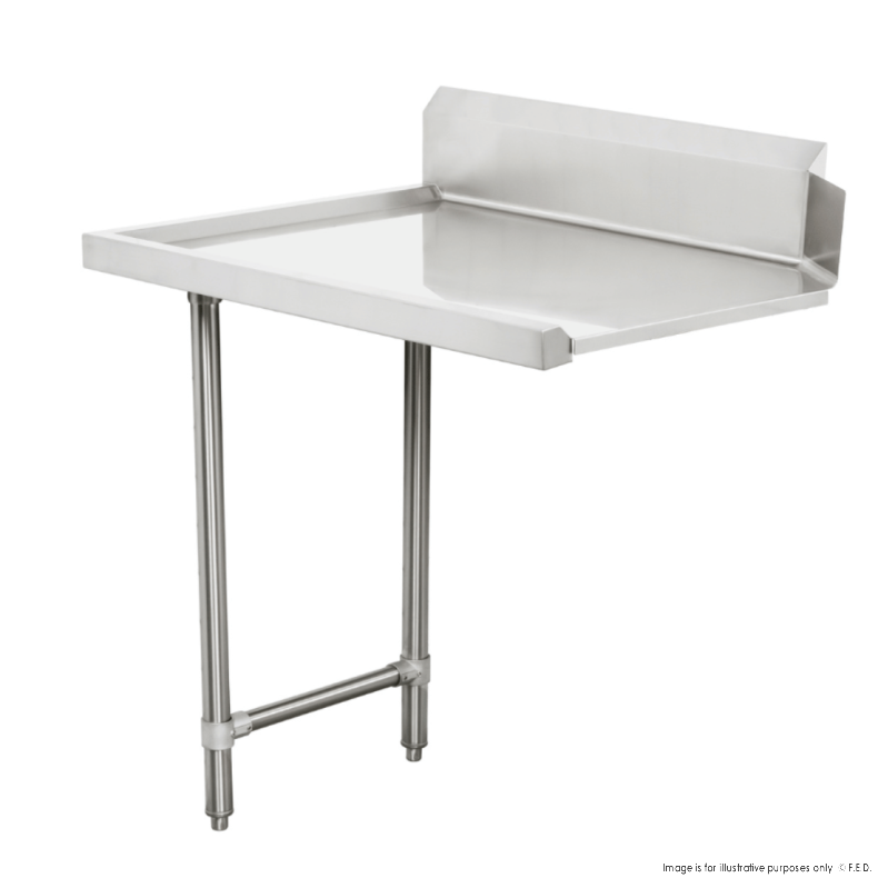 Modular System Clean Dish Table with Splashback CDT-600R - Hospitality Connect