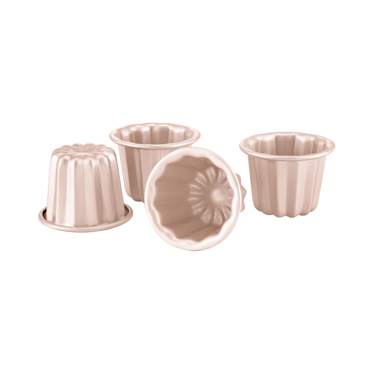 Chefmade Cannele Mould - 4pc Set