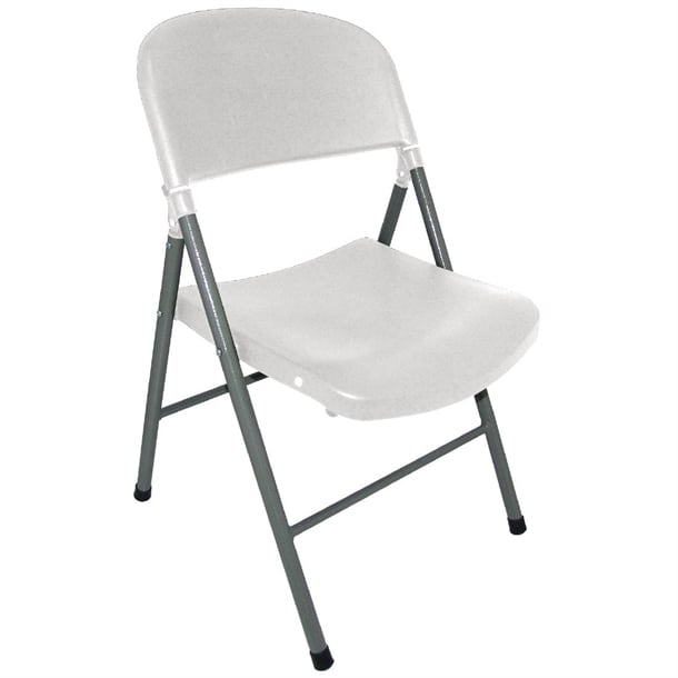 Bolero White Foldaway Utility Chair - (Pack of 2) CE692