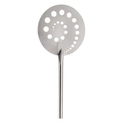 Regina Round Pizza Peel - Perforated Blade 250mm 150mm Long - Hospitality Connect