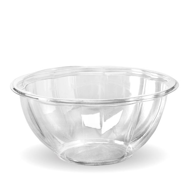 BIOPAK 1,080ml / 32oz Clear Salad BioBowl 450 Units - Hospitality Connect