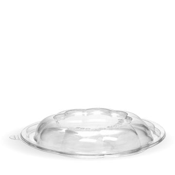 Biopak 840 & 1,080ml / 24 & 32oz Clear Salad BioBowl Lid 450 Units - Hospitality Connect
