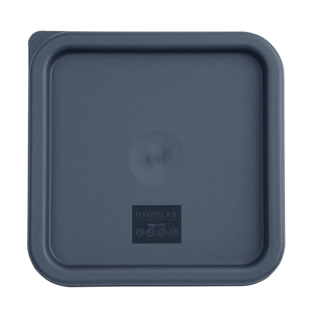 Hygiplas Square Blue Lid to fit - 5.5/7Ltr - Hospitality Connect