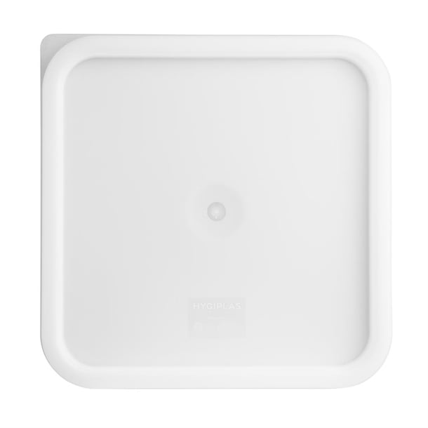 Hygiplas Square White Lid to fit - 10/15Ltr - Hospitality Connect