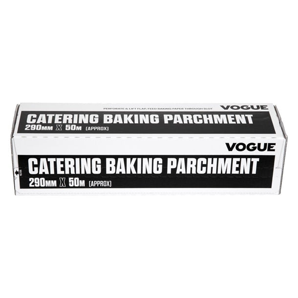Vogue Cutter Box Baking Parchment - 290mm x 50m - Hospitality Connect