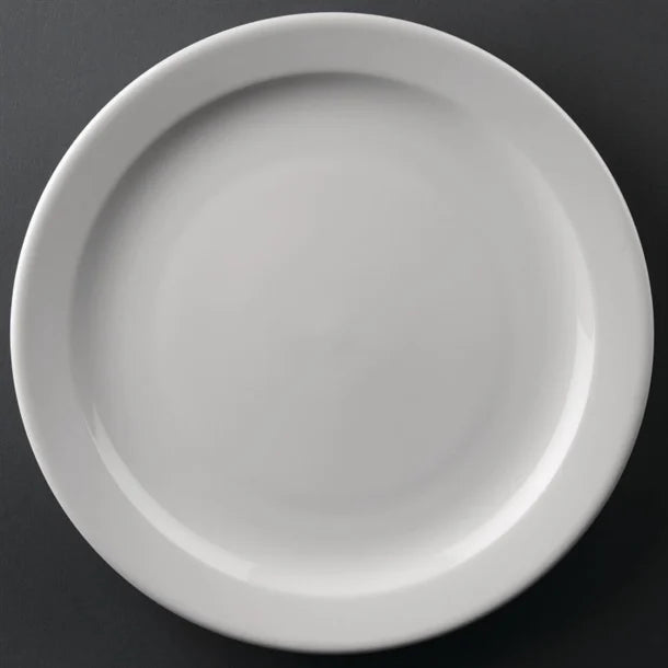 Olympia Athena Narrow Rimmed Plates 165mm Box of 12 - Hospitality Connect