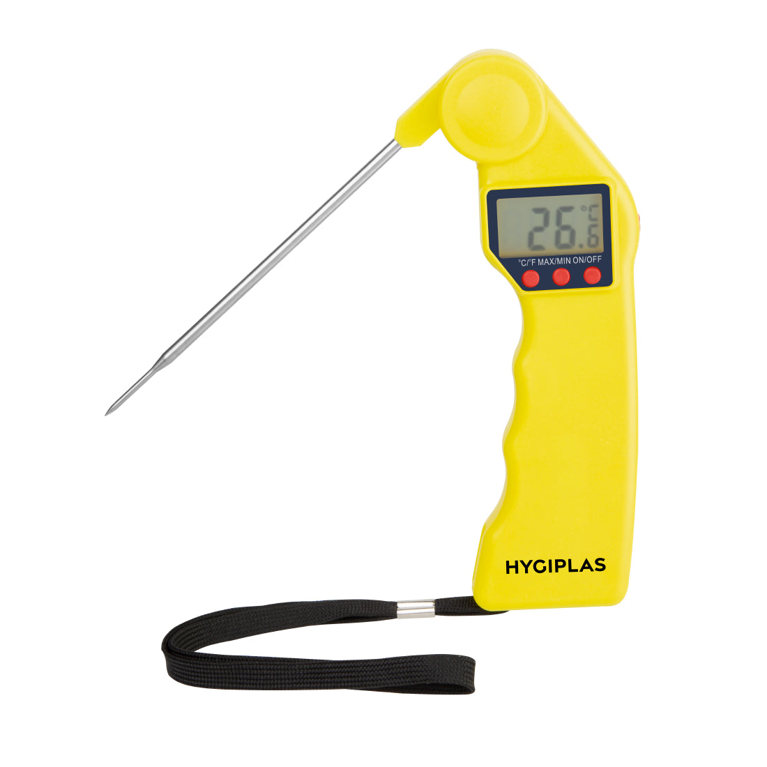 Hygiplas EasyTemp Thermometer Yellow - Raw Poultry - Hospitality Connect