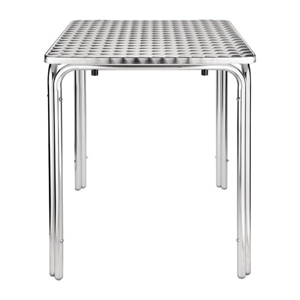 Bolero Square Stacking Bistro Table St/St Top - 600mm CG837