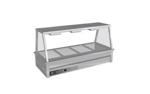 Culinaire Drop In Bain Marie with A Frame Gantry 6 Bay CH.BM.D.GA.6. - Hospitality Connect