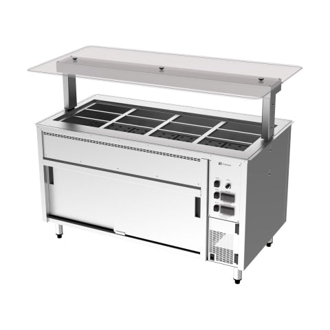 Culinarie Under Bench Counter Line Bain marie Hot Cupboard   CH.BNHC - Hospitality Connect
