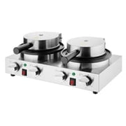 Apuro Double Round Waffle Maker