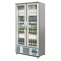 Polar G-Series Double Door Upright Back Bar Fridge Sliding St/St 490Ltr CK478-A - Hospitality Connect