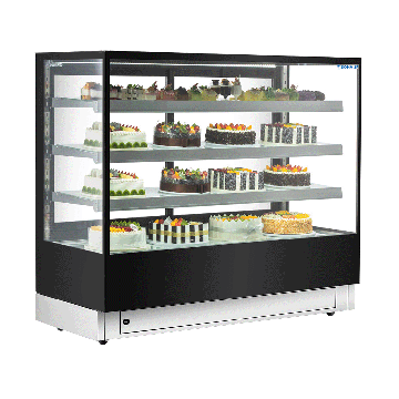 Bonvue  821L 4 Level Square Cake Display Lower Base 1500x705x1350 240V CL1500-3S