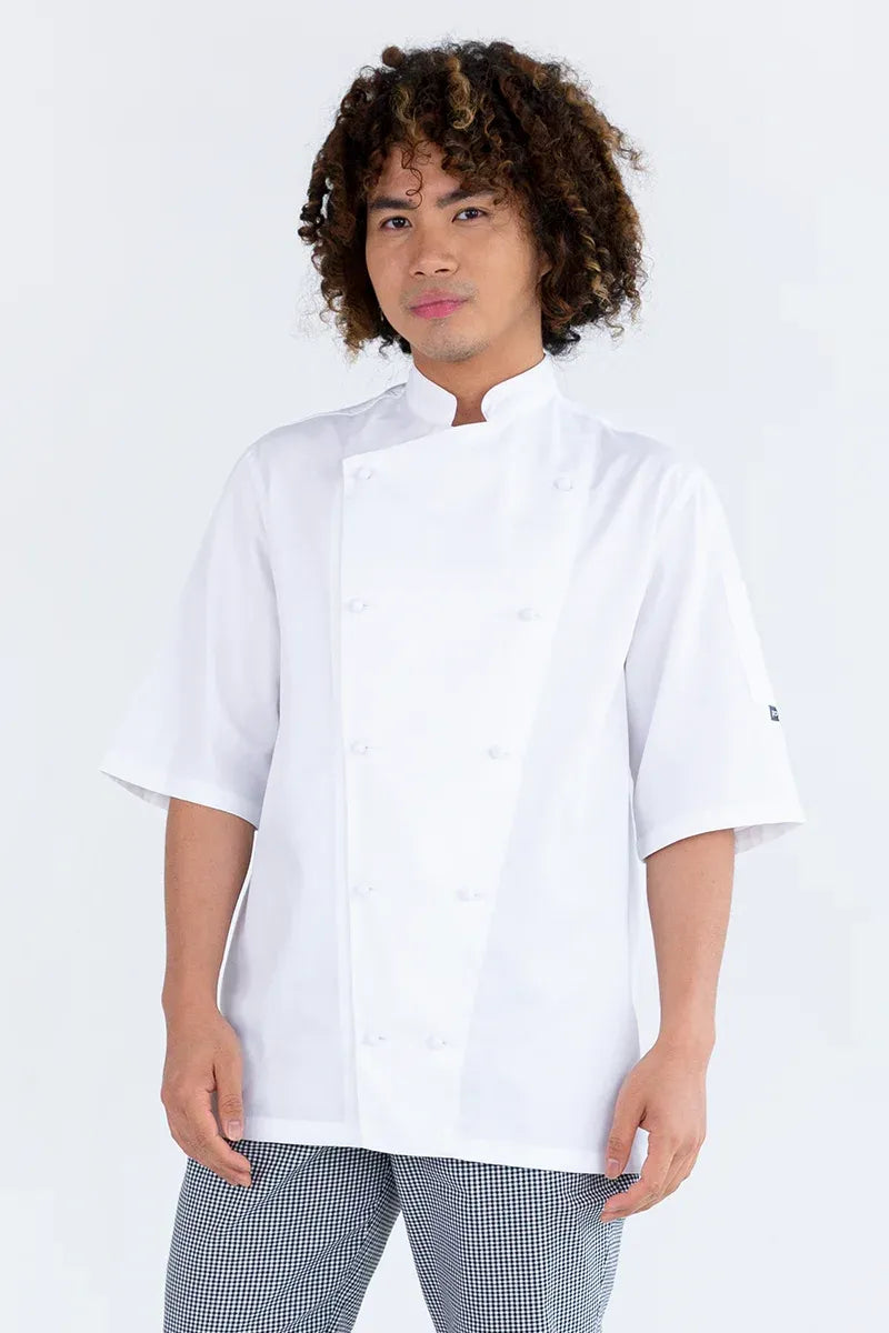 Aussie Chef Prochef Classic White Short Sleeves-XL Jacket