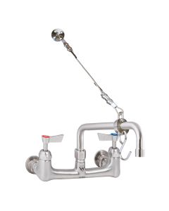 3Monkeez GUARDIAN sink tap set with exposed dual wall mount, fixed 190mm spout, wall bracket, and 1/2" BSP inlet for kitchen sinks.