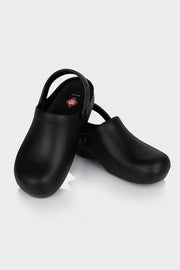 Aussie Chef Neo Classic Slip-On Clogs Black-42