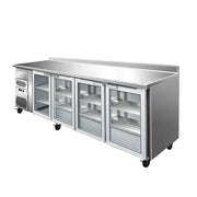 Thermaster  TROPICALISED Four Door Bar Fridge CM25G. - Hospitality Connect