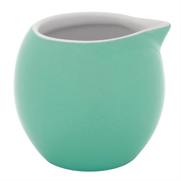 Olympia Cafe Milk Jug Aqua - 70ml (Box 6) - Hospitality Connect