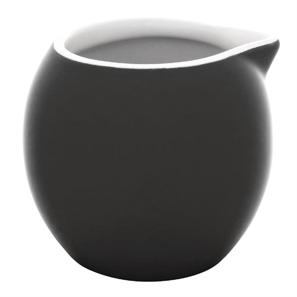 Olympia Cafe Milk Jug Charcoal - 70ml (Box 6) - Hospitality Connect