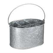 Olympia Galvanised Table Tidy - 135(H)x240(W)x175(D)mm - Hospitality Connect