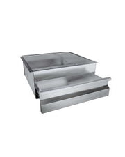 3Monkeez Compact Stainless Steel Drawer - No Locks SS CDRAWER