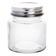 Vogue Glass Jar with St/St Lid - 84x100mm 330ml 12fl oz (Box 6)