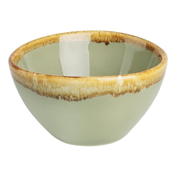 Olympia Kiln Moss Round Dipping Pot - 68x38mm 2 3/4x1 1/2" 50ml 1.75oz (Box 12) - Hospitality Connect