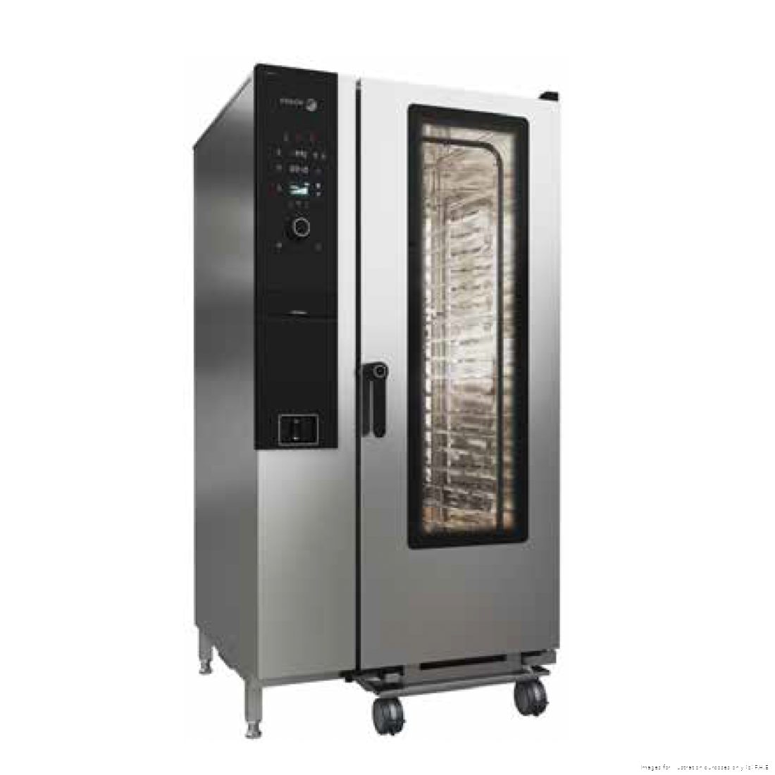 Fagor IKore Concept Electrical PureSteam Combi Oven 20 x GN1/1 with Trolley 930Wx964Dx1841Hmm 415V 37.2kW/3~N CPW-201ERLWS