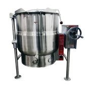 Crown 227 Litre Electric Steam Kettle - Tilting Tri-Leg ELT60. - Hospitality Connect
